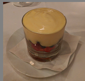 Traditional Zabaione - The Leopard at des Artistes NYC - photo by Luxury Experience