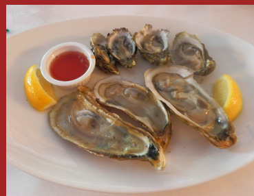 Docks Oyster Bar and Seafood Bar - Variety of Oysterser - Photo by Luxury Experience