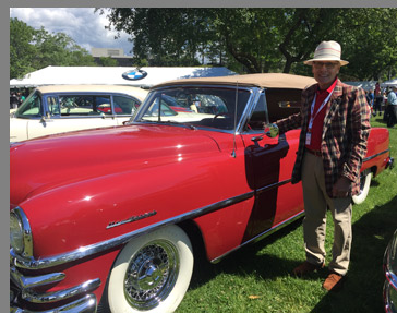 1953 Chysler New Yorker - Loren Hulber - photo by Luxury Experience