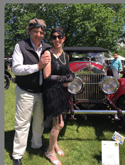 Mark and Carolynne Corigliano - 1921 Rolls-Royce Silver Ghost - photo by Luxury Experience