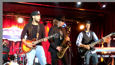 Boney James, Kendall Gilder, Smithy Smith at B.B. Kings NYC - photo by Luxury Experience