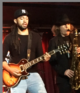 Boney James, Kendall Gilder at B.B. Kings NYC - photo by Luxury Experience