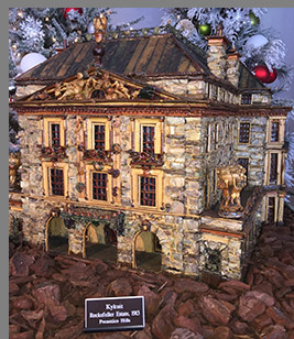 Kykuit - New York Botanical Garden - The Holiday Train Show - photo by Luxury Experience