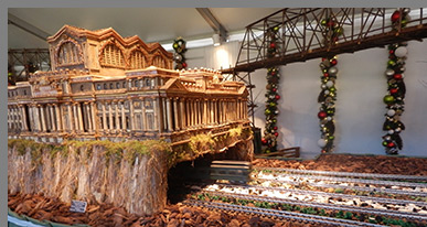 Pennsylvania Station - New York Botanical Garden - The Holiday Train Show - photo by Luxury Experience