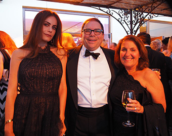 Gabriella Dias, Mark Lindsay, Donna Lindsay - GIFF 2018 - photo by Luxury Experience