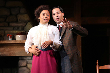 Keona Welch, Michael Chenevert - Westport Country Playhouse - Flyin' West - photo by C. Rosegg