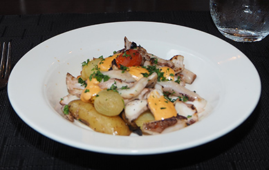 Grilled Spanish Octopus - - Juniper at Fairmont Washington DC - photo by Luxury Experience