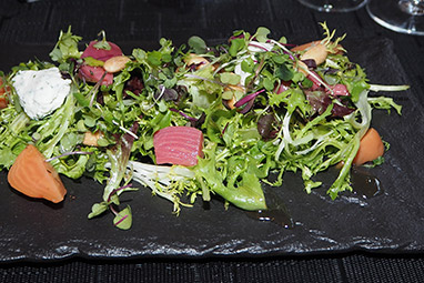 Pickled Beets salad -- Juniper at Fairmont Washington DC - photo by Luxury Experience 