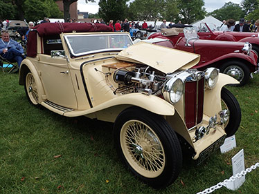 1938 MG TA Tickford Drophead Coupe - photo by Luxury Experience