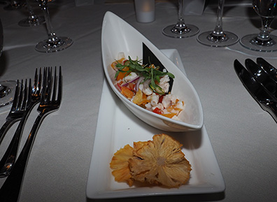 Ceviche - The Culinary Institute of America - photo by Luxury Experience
