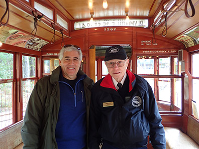 Edward Neata, Roger Tobin - Trolley Mueum - Kennebunkport, ME - Photo by Luxury Experience