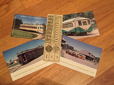 Historic Trolley ticket - Seashore Trolley Museum, Kennebunkport, Maine - photo by Luxury Experience