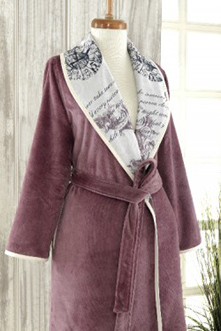 Thirsty Towels - Eco Robe - Mauve