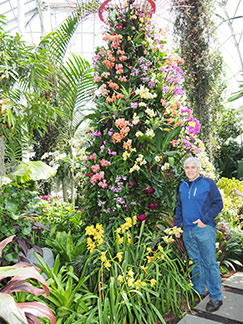 Edward F Nesta - New York Botanical Garden - Orchid Show 2019 - Photo by Luxury Experience