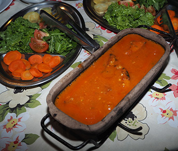 Natelha - Pintado in spicy tomato sauce - photo by Luxury Experience
