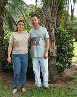 Renata and Rodrigo Queiroz - Pousada Pequi Owners - Pousada Pequi - Aquidauana, Mato Grosso, do Sul, Brazil - photo by Luxury Experience 