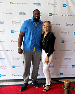 Brian Banks and Debra Argen - photo by Luxury Experience