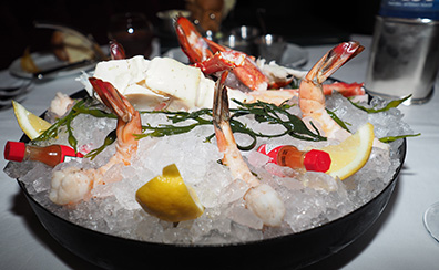 Chilled Shellfish Sampler - The Chandler Steakhouse - MGM Springfield - photo by Luxury Experience