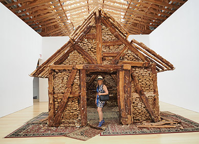 Breadhouse art at The Brant Foundation Art Center - Photo by luxury Eperience 