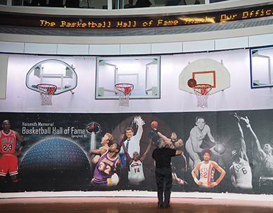 Edward F. Nesta -  Basketball Hall of Fame - photo by Luxury Experience