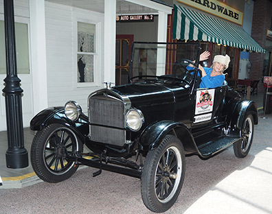 Debra C. Argen at National Automobile Museum - Reno, Nevada - photo by Luxury Experience