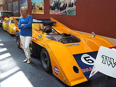 Debra C. Argen at National Automobile Museum - Reno, Nevada - photo by Luxury Experience