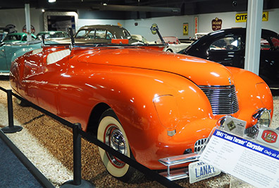 1941 Lana Turner Chysler Newport - National Automobile Museum - Reno, Nevada - photo by Luxury Experience