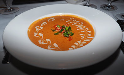 Lobster Bisque - Atlantis Steakhouse - photo by Luxury Experinece