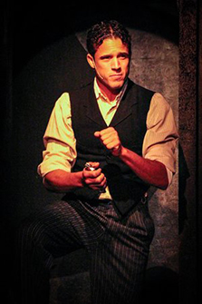 Christian Cardozo - Ragtime - Music Theatre of Connecticut - Norwalk, CT - photo courtesy of Joe Lundry
