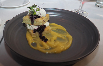Lemon Chiffon Cake - Granite Restaurant - photo by Luxury Experience