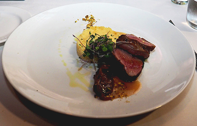Seared Duck Breast - Granite Restaurant - photo by Luxury Experience