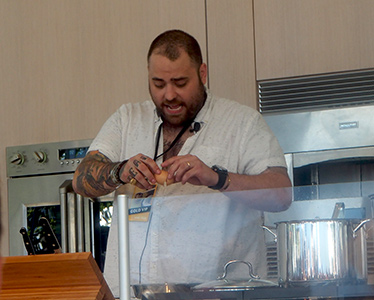 Chef Christian Petroni - photo by Luxury Experience