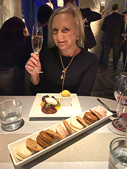 Debra C. Argen - Kosher Wine Dinner - The Fulton NYC - photo by Luxury Experience