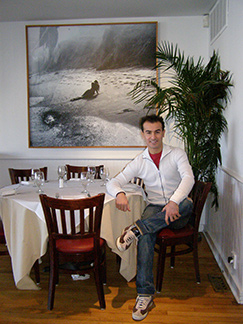 Owner Zach Erdem - 75 Main Restuarnt and Lounge - Southampton, NY