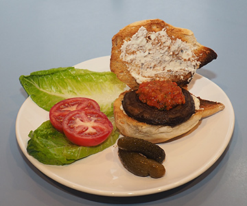 Luxury Experience - Portabella Burger - photo by Luxury Experience