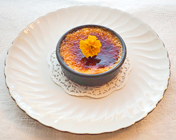 Luxury Experience - Spirited Corn Creme Brulee - photo by Luxury Experience