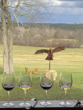 Hawk Ridge Winery  - Woodbury, CT - photo by Luxury Experience