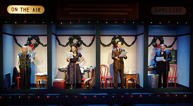 It's A Wonderful Life - A Live Radio Play - Music Theatre of Connecticut - photo by Alex Mongillo