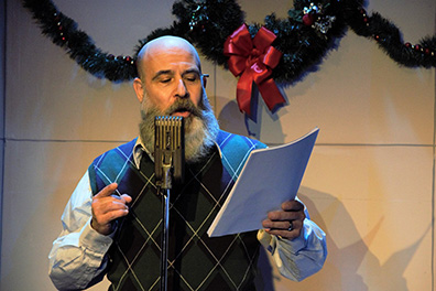 Jeff Grurner - It's A Wonderful Life - A Live Radio Play - Music Theatre of Connecticut - photo by Alex Mongillo