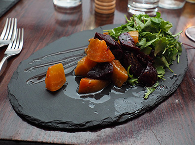 Sea Salt Roasted Beets - 1754 Hotel Restaurant - photo by Luxury Experience