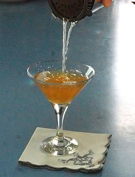 Luxury Experience - Maple Cotton Candy Martini - photo by Luxury Experience
