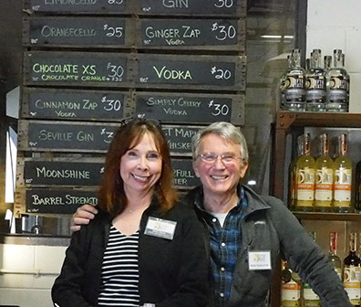 Bridget and Robert Schulten - Fifth State Distillery- photo by Luxury Experience