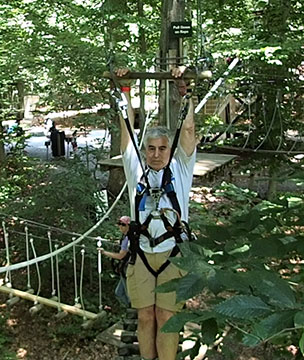Luxury Experience - Edward F.. Nesta - at Adventure Park at the Discovery Museum - photo by Luxury Experience