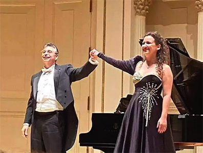 Anthony Manoli and Marija Jelic - Power of Destiny - Carnegie Hall - photo by Blake Friedman