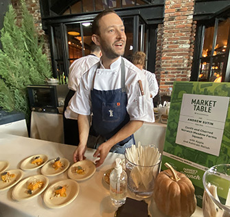 Chef Andrew Sutin - The Mary Lane - NYCWFF 2021 - photo by Luxury Experience