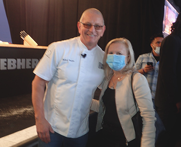 Robert Irvine and Debra C. Argen  at New York City Wine & Food Festival 2021 - photo by Luxury Experience