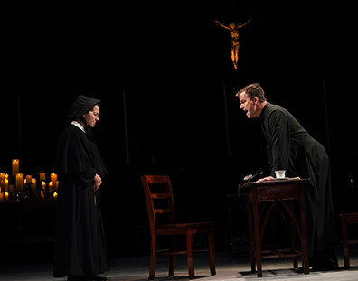 Betsy Aidem, Eric Bryant - Doubt: A Parable - Westport Country Playhouse photo by Carol Rosegg