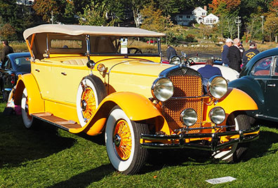 1929 Hudson Series L Dual Cowl Sport Phaeton - Photo by Luxury Experience