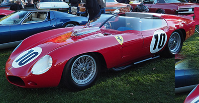 1961 Ferrari 250 TR1/61  - Greenwich Concuors 2021 - photo by Luxury Experience