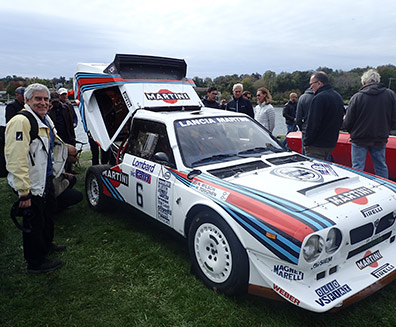 1985 Lancing Delta S4 Martini Racing  - Greenwich Concuors 2021 - photo by Luxury Experience